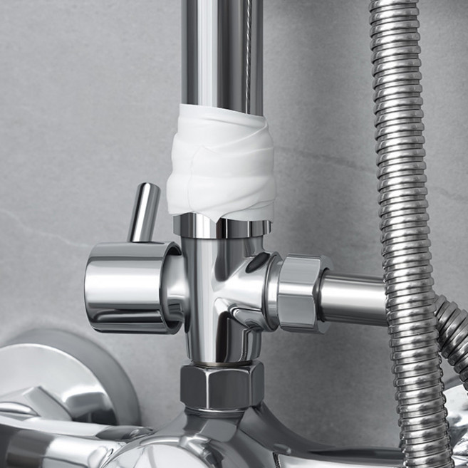 이안 누수방지 자가융착 만능 보수테이프 화이트, 1개