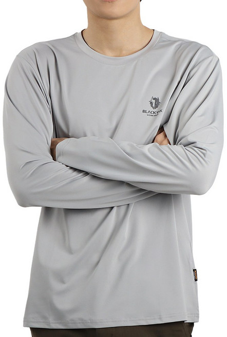 블랙야크 S/S 봄 여름 냉감 일라이트 긴팔 쿨 티셔츠