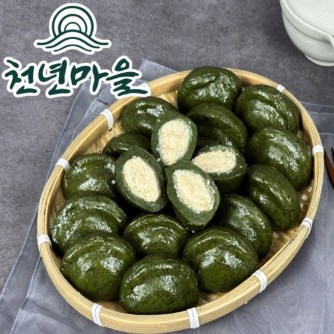 영광군 천년마을 개별포장 모시알송편 기피동부 모시송편 모싯잎떡 #07 (개별포장)백미앙꼬절편, 40g, 20개