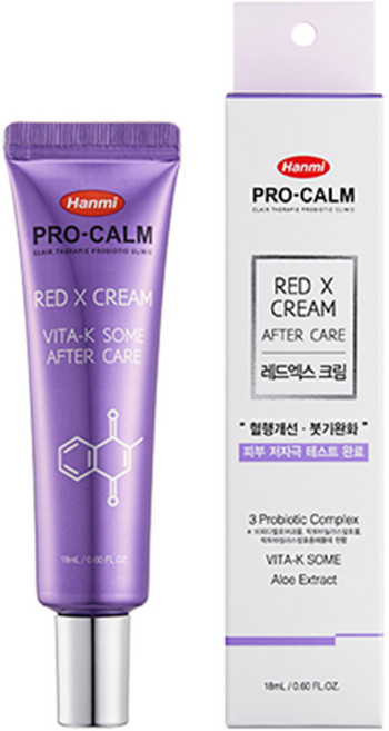 Hanmi PRO-CALM RED X CREAM 舒緩保濕面霜 18mL, 1件