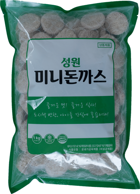 대림 미니 돈까스 1kg, 1개