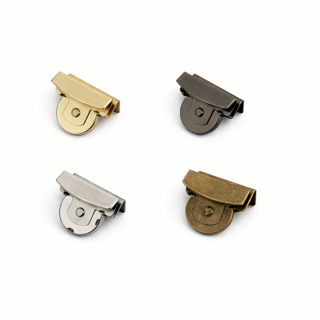 가방 마그네틱 단추 버클 자석 클립형 여밈 보조 수선 DIY, 4개, 믹스