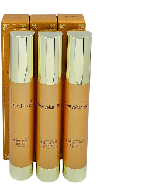 수려한 발효 효윤 진 집중 앰플 / 최신상 용량 증가, 3개