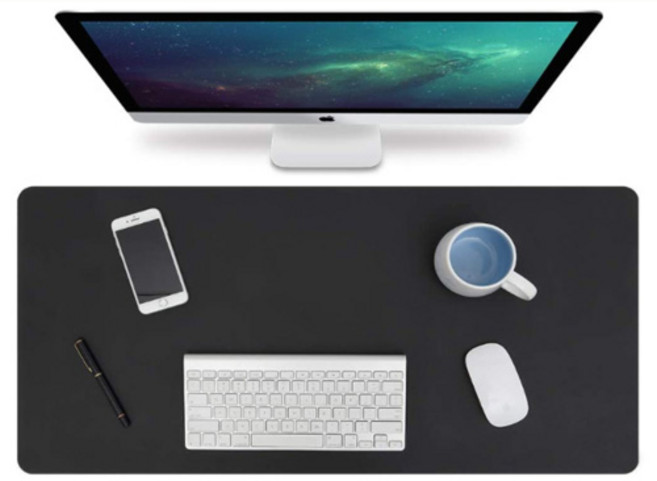 캘리웨이브 와이드 데스크 매트, 블랙