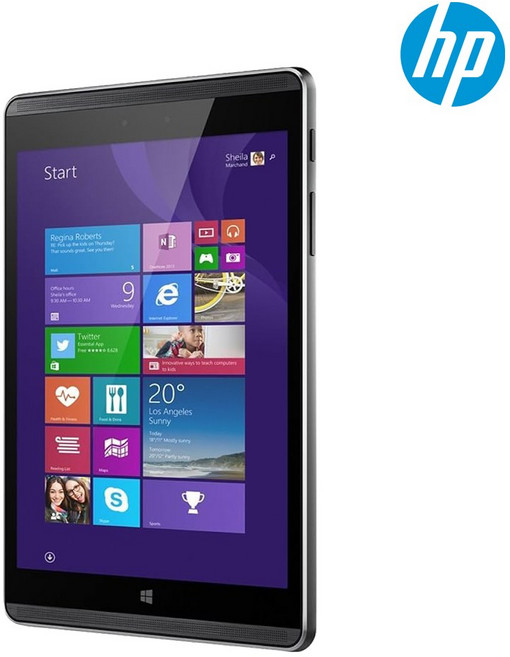 HP PRO Tablet 608 G1 7.8인치 윈도우 중고 태블릿 PC, 32GB, 블랙, Wi-Fi
