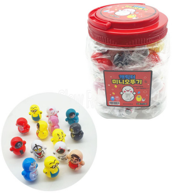 미니오뚜기 피규어 인형/이미지다름꺼꾸리오뚜기, 1개
