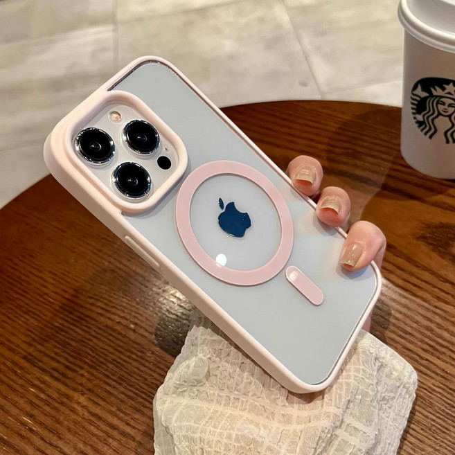 磁吸手機殼 適用 iPhone 系列 磨砂保護殼