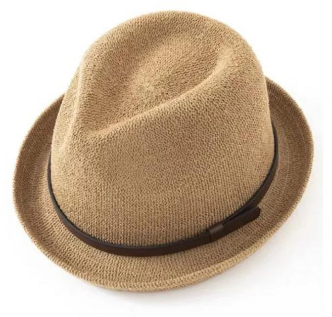 중절모 페도라 여성용 빈티지 통기성 뜨개질 컬링 벨트 디자인 재즈 모자 차양 대야 다목적 패션 가을