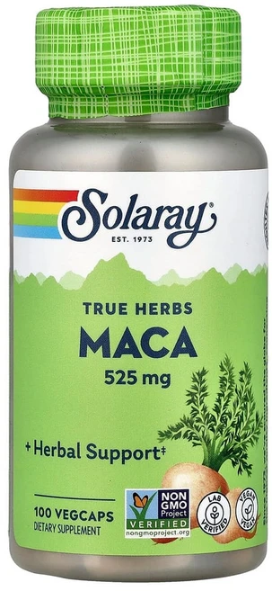 솔라레이 True Herbs 마카 525mg 베지 캡슐 100정, SOR01376, 1개 - 쿠팡