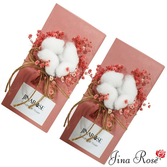 지나로즈 목화꽃 드라이플라워& 빼빼로데이 선물 11월 이벤트상품