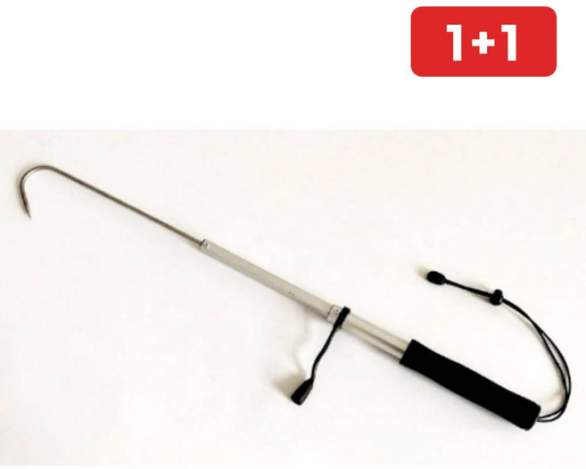 1+1 갯벌 조개 캐기 호미 소형 접이식 물고기 갈고리 도구, 1개, 상세페이지 참조