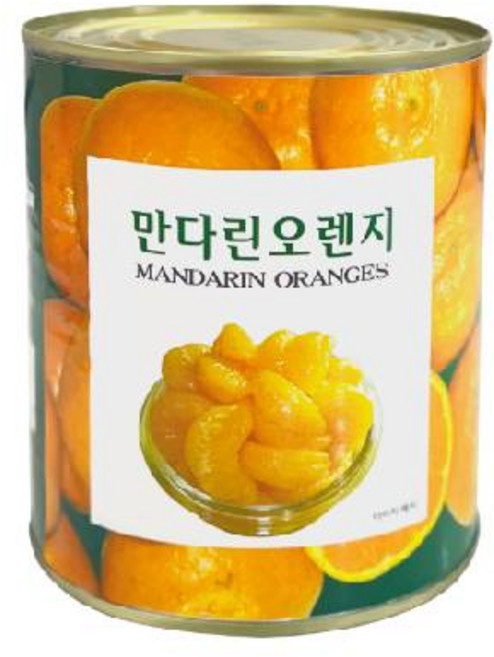 삼도 만다린 오렌지 830g 밀감 귤통조림 식자재, 5개