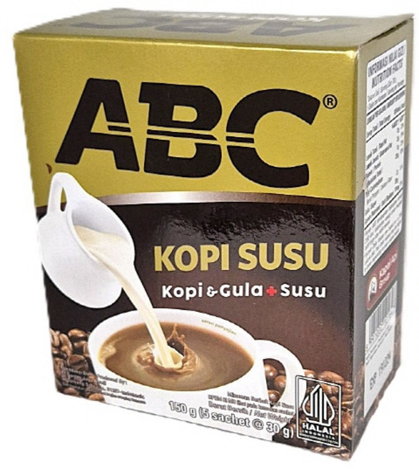 인도네시아 ABC 코피 수수 커피 150g, 1개