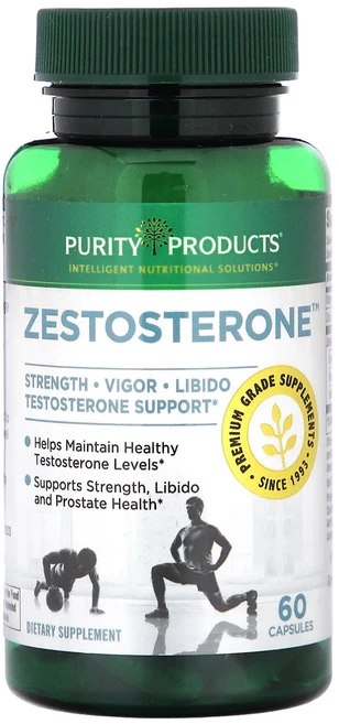 Purity Products 제스토스테론 캡슐 60정, 1개 - 쿠팡