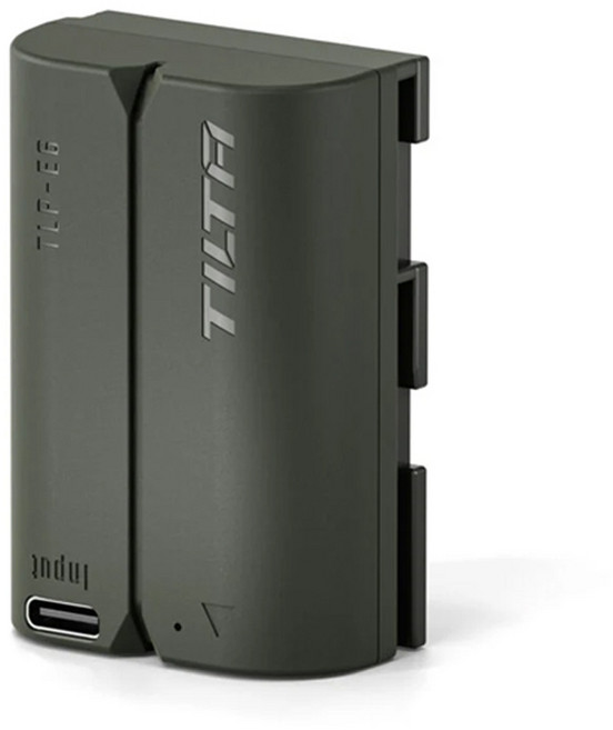 틸타 캐논 LP-E6 호환 USB-C 충전식 배터리 TLP-E6P-GN, 1개