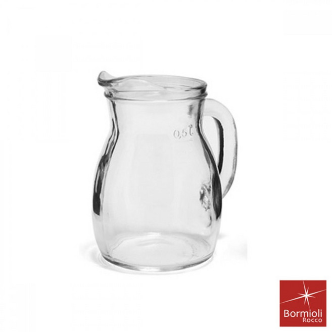 보르미올리 비스트로 저그 유리물병 500ml 주방용품, 1개, 단품