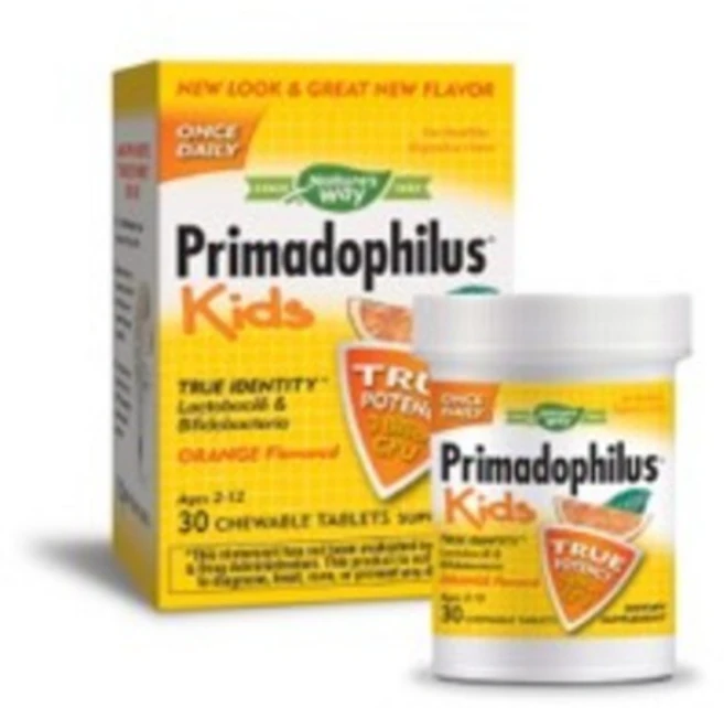 네이쳐스웨이 프리마도필러스 유산균 어린이용 츄어블 타블렛 오렌지, 30정, 1개 - 쿠팡