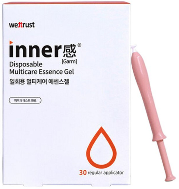 이너감 멀티케어 에센스젤 30개입 Y존케어 일회용 영양보습젤 여성청결제, 1개