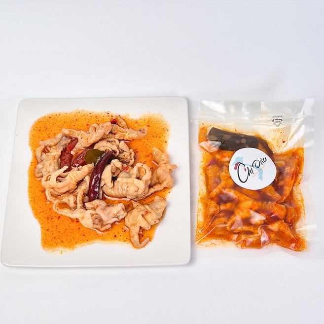 [chidau]베트남 현지 양념닭발 Vietnam chan ga sot thai, 1개, 250g