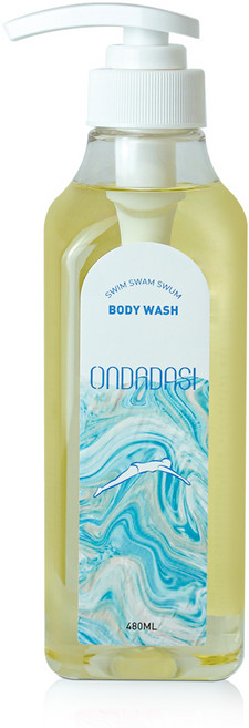 온다다시 수영장 바디워시 염소제거 등드름 트러블 향좋은 여행용 대용량 샤워젤, 3개, 480g