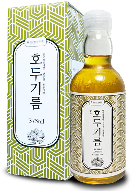 국내산 3회 법제 영동 호두기름, 375ml, 1개, 1개