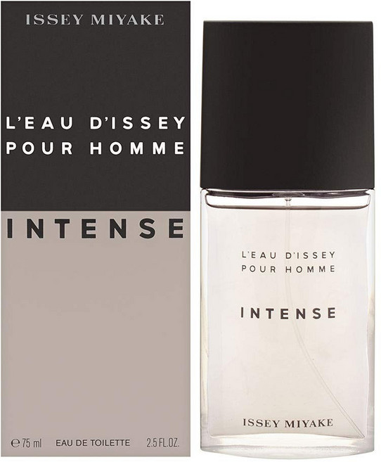 Issey Miyake L'eau D'issey Pour Homme Intense EDT Spray 125ml Men, 75ml, 1개