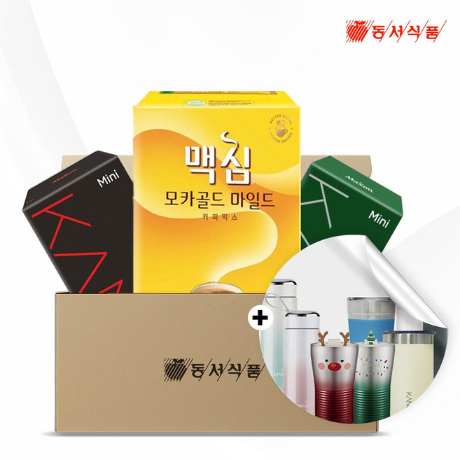 [동서식품] 모카골드 100T+카누 마일드 로스트 미니 100T+카누 디카페인 미니 100T 사무실 커피 세트, 100개입, 300개, 1.38kg, 3개