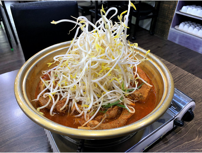 매운 등갈비찜 밀키트 2인분 1kg 국내산 (후끈매운양푼갈비찜), 치즈떡사리, 1개