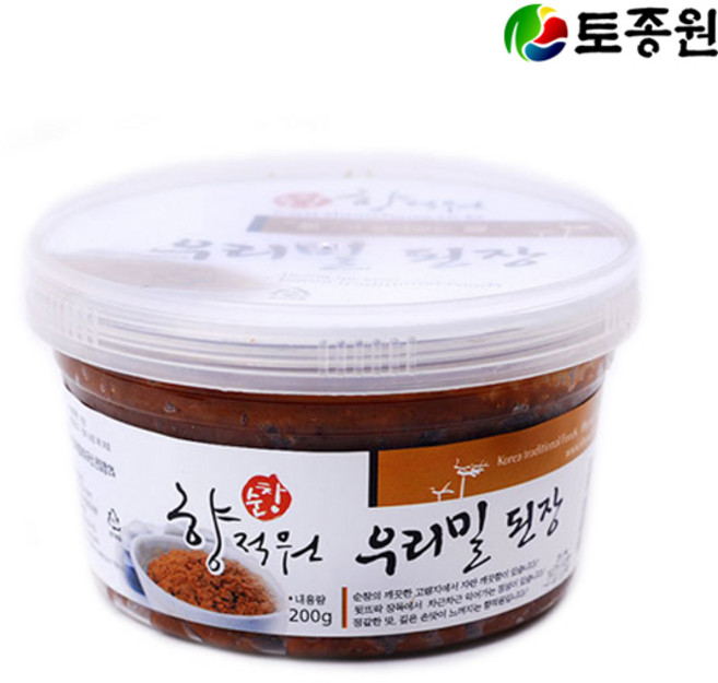 토종원 우리밀 된장 200g 순창전통, 1개