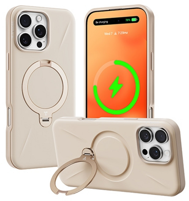 TORRAS Ostand Spin Fusion 1615系列 MagSafe 磁吸支架防摔手機殼