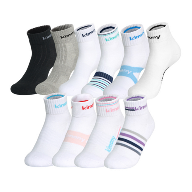 [키모니] 2025 스포츠양말 KSS501 남여 중목 배드민턴 테니스 양말