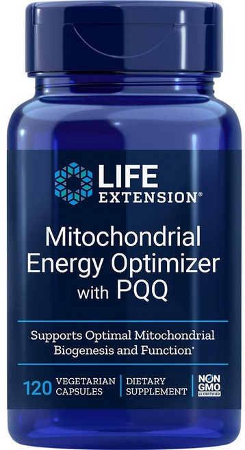 LIFE EXTENSION 線粒體能量PQQ素食膠囊, 120顆, 1罐
