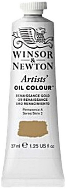 윈저앤뉴튼 아티스트유화물감 37ml 낱색, 573번 르네상스골드
