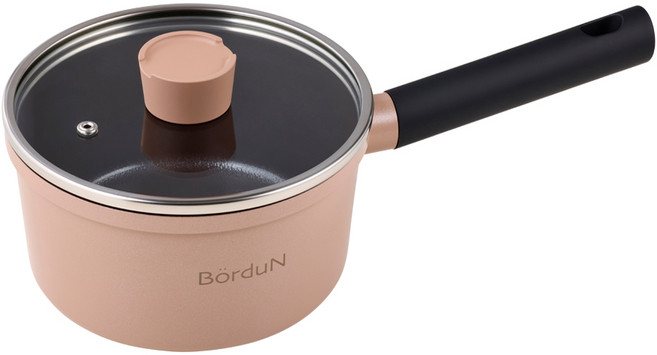보오든 IH 세라믹 편수냄비, 1개, 모카, 18cm