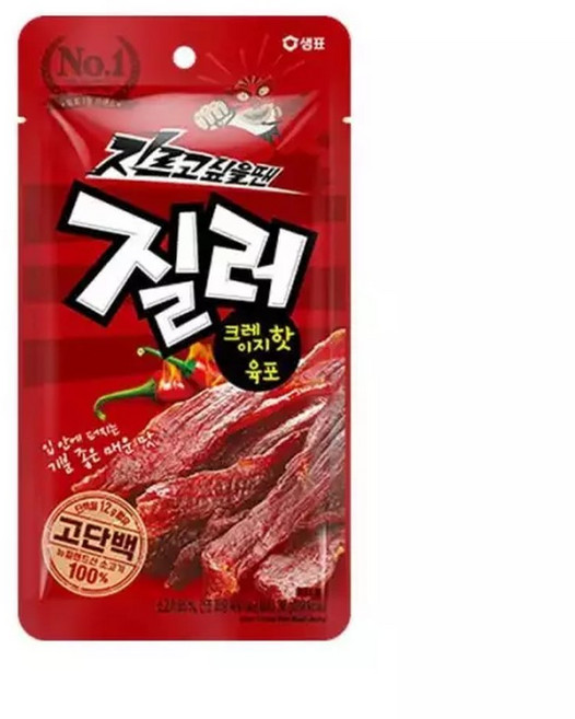 샘표 질러 크레이지핫 육포 30g 60개