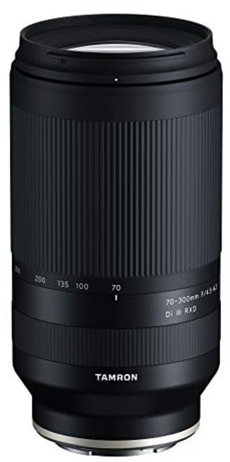 Tamron 70 300mm F/4.56.3 Di III RXD 소니 미러리스 풀프레임/APSCE 마운트용 Tamron 6년 한정 미국 보증 블랙, 상세페이지 참조