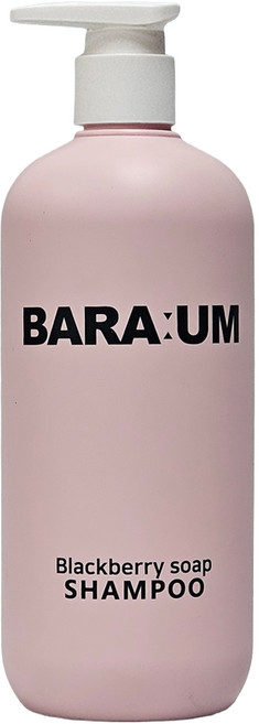 약산성 냄새 향기 좋은 샴푸 지성 두피 사춘기 청소년 바라움 블랙베리솝 샴푸, 1개, 490ml