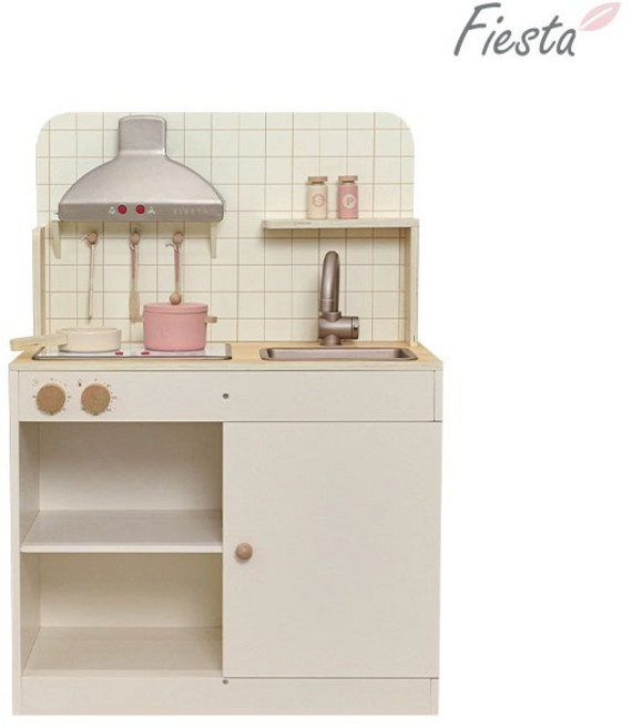 피에스타 우드 주방놀이 라떼, 크림, 1개