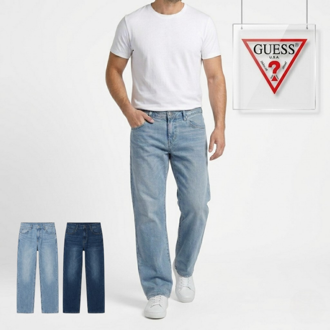 게스 청바지 남자 남성 GUESS 루즈핏