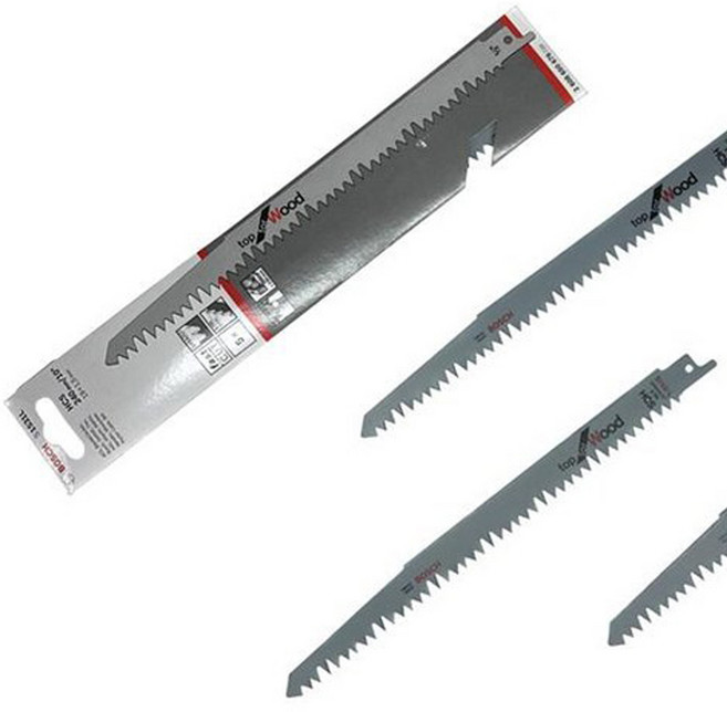 보쉬 컷소날 S1531L 240mm 1팩 5개 목재용 장작 가지치기 컷쏘