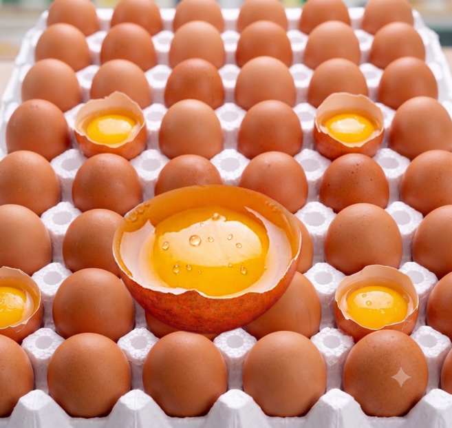 HACCP 무항생제 난각번호 1번 유정란, 1개, 60구