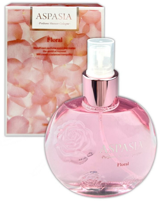 아스파시아 퍼퓸 샤워 코롱 후로랄향 150ml -o 샤워코롱 퍼퓸샤워코롱 오데퍼퓸, 1개