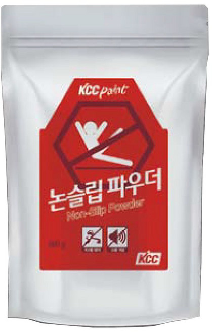 KCC 논슬립파우더 600g 우레탄 에폭시 미끄럼방지용 소음방지용 파우더, 1개