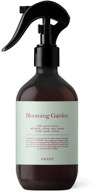 에이센트 드레스퍼퓸 섬유향수, 1개, 250ml, 블루밍가든
