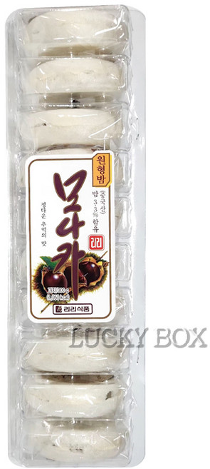 리리식품 원형 밤 모나카 300g, 1개
