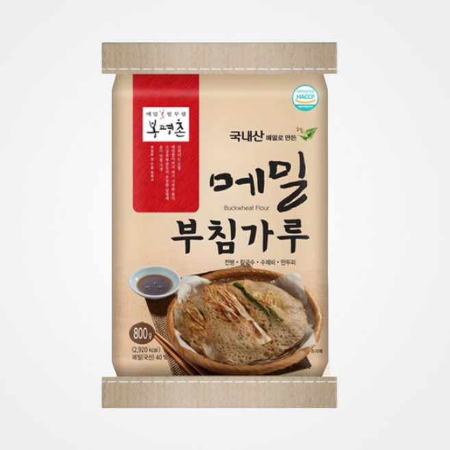 봉평촌 메밀 부침가루, 800g, 1개