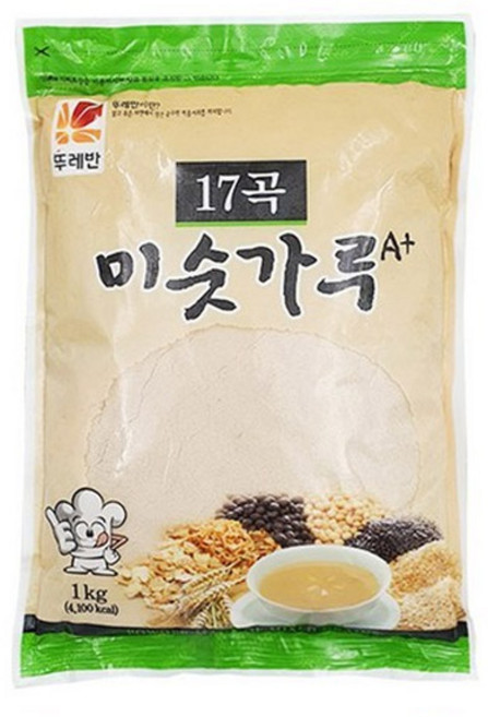 뚜레반 17곡 미숫가루, 1kg, 1개