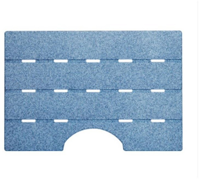 롯데이라이프 다용도 웰빙 욕실 발판, 블루, 1개