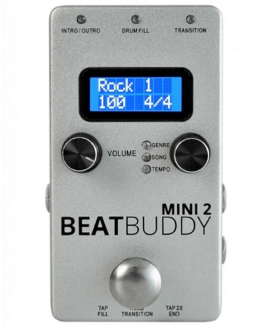 Singular Sound BEATBUDDY MINI 2 鼓組 鼓機 爵士鼓 效果器 街頭藝人 伴奏 直播 公司貨, 1個, 單買mini 2