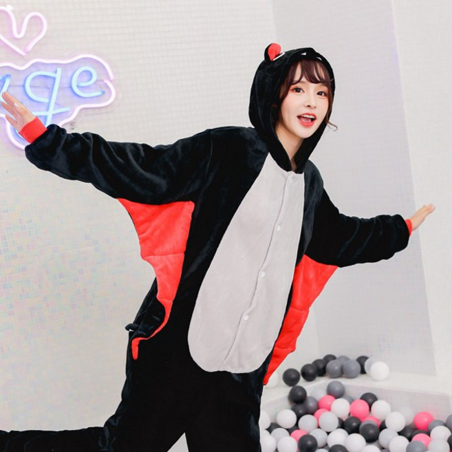 말랑마쥬 인싸템 커플 동물잠옷 캐릭터 파자마파티 반티